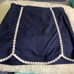 Lilly Pulitzer scallop skirt